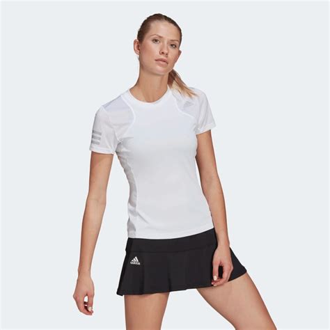 adidas tennis shirt weiß|Adidas club tennis t shirt.